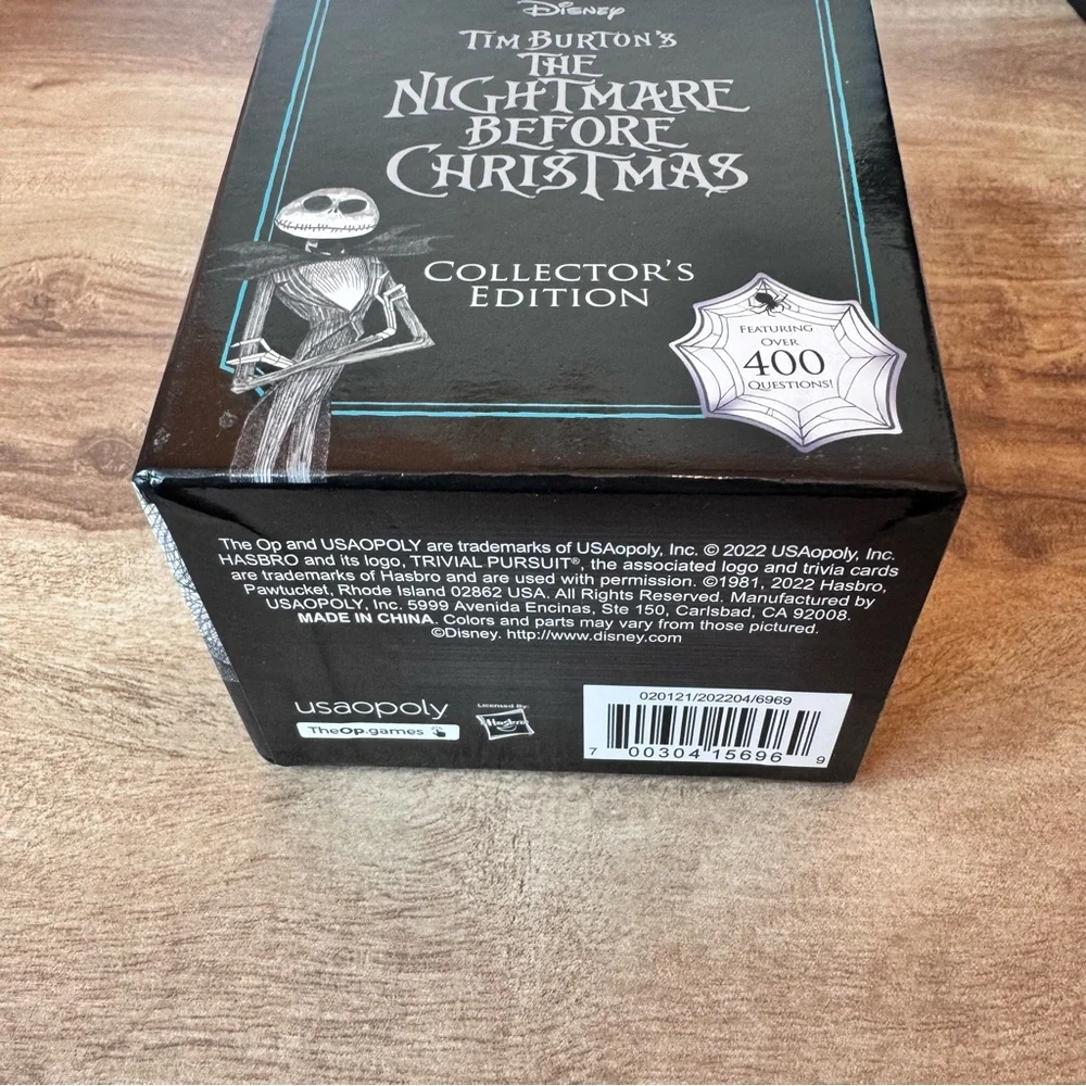 Nightmare Before Christmas Trivial Pursuit Collectors Edition Games Game Night